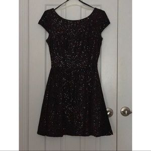 Delia’s black sequin dress • 7/8